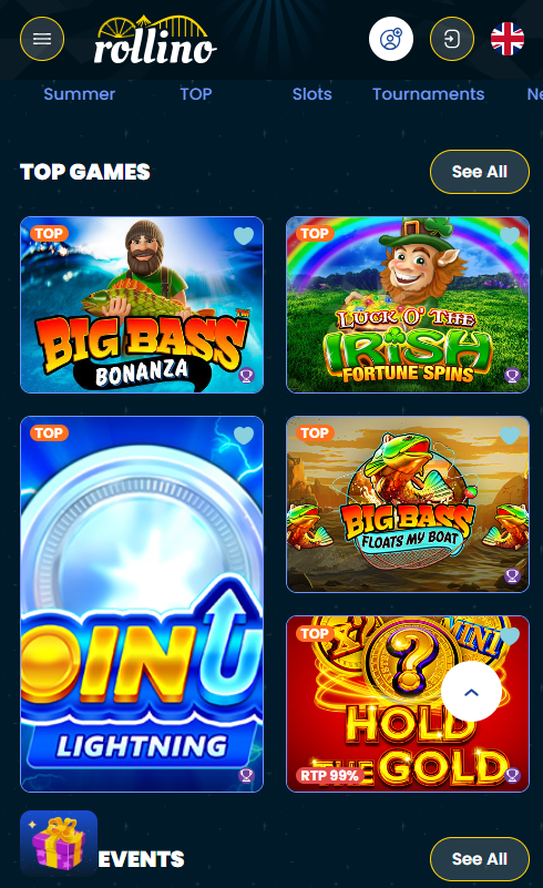 Rollino Casino mobile